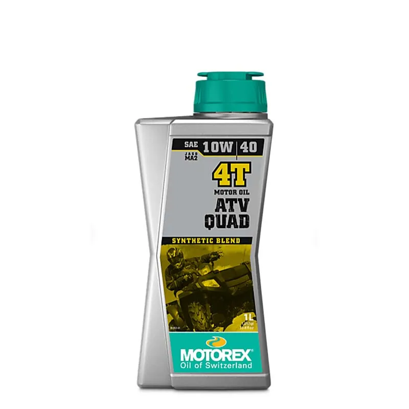 Motorex Motorex Engine Oil ATV QUAD Fully Synthetic 4T 10W40 1L 308237 Motorex Motorex Engine Oil ATV QUAD Fully Synthetic 4T 10W40 1L 308237