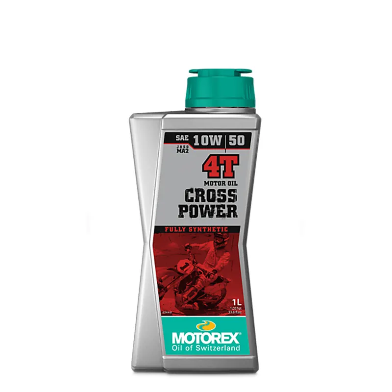 Motorex Motorex Engine Oil Cross Power Fully Synthetic 4T 10W50 1L 308241 روغن موتور Motorex Cross Power 4T 10W-50 - 1L - Image 1